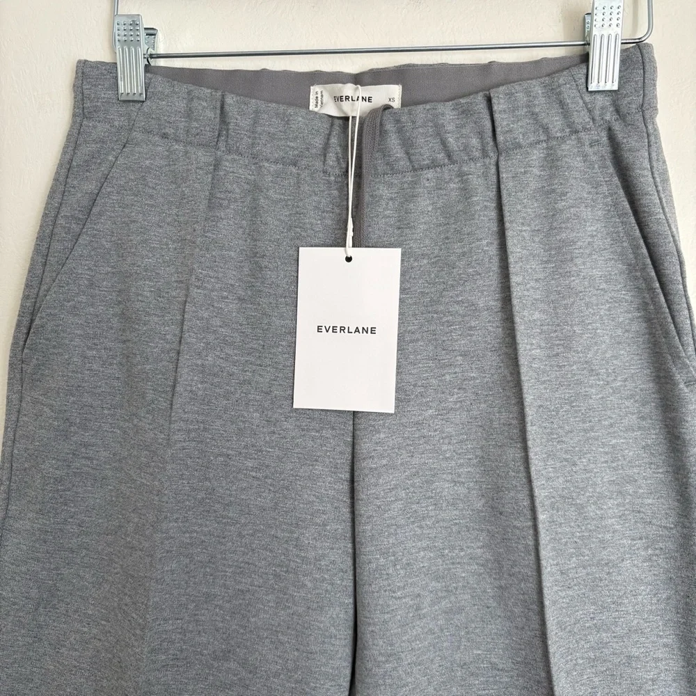 NWT Everlane Organic Cotton Blend Drawstring Waist Pants Sz XS